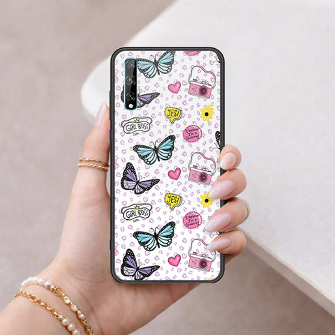 Huawei P Smart 2020 Cover - Vanilla Dream Series - HQ Ultra Shine Premium Infinity Glass Soft Silicon Borders Case
