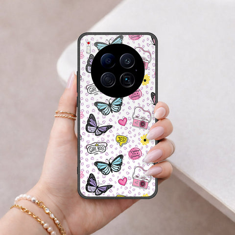 Tecno Camon 40 Premier 5G Cover - Vanilla Dream Series - HQ Ultra Shine Premium Infinity Glass Soft Silicon Borders Case