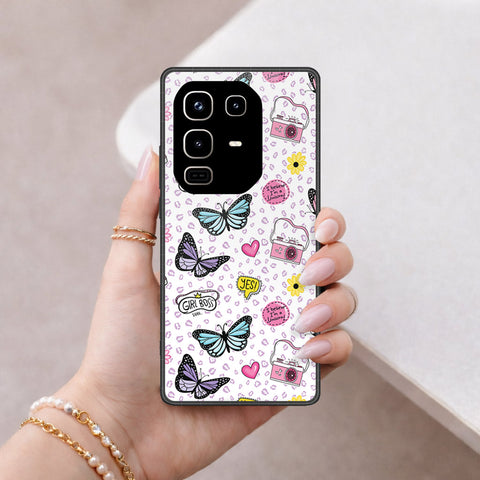 Infinix Note 50 4G Cover - Vanilla Dream Series - HQ Ultra Shine Premium Infinity Glass Soft Silicon Borders Case
