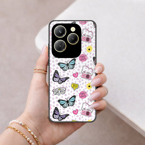 Tecno Spark 20 Pro Cover - Vanilla Dream Series - HQ Ultra Shine Premium Infinity Glass Soft Silicon Borders Case