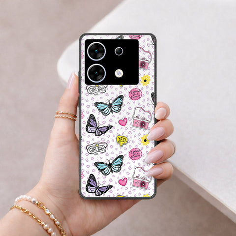 Infinix Zero 30 5G Cover - Vanilla Dream Series - HQ Ultra Shine Premium Infinity Glass Soft Silicon Borders Case