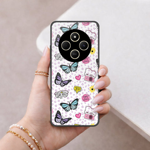 Xiaomi Poco C75 Cover - Vanilla Dream Series - HQ Ultra Shine Premium Infinity Glass Soft Silicon Borders Case
