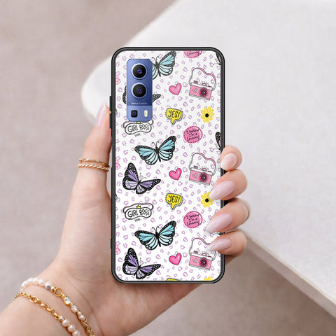 Vivo Y52 5G Cover - Vanilla Dream Series - HQ Ultra Shine Premium Infinity Glass Soft Silicon Borders Case