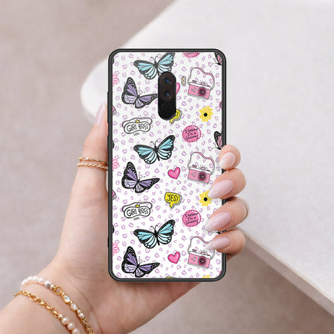 Xiaomi Pocophone F1 Cover - Vanilla Dream Series - HQ Ultra Shine Premium Infinity Glass Soft Silicon Borders Case