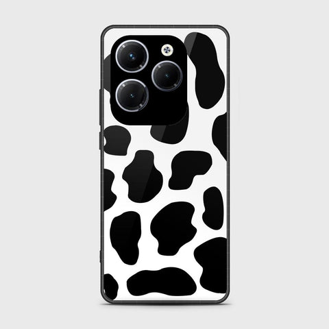 Infinix Hot 40 Pro Cover- Vanilla Dream Series - HQ Ultra Shine Premium Infinity Glass Soft Silicon Borders Case