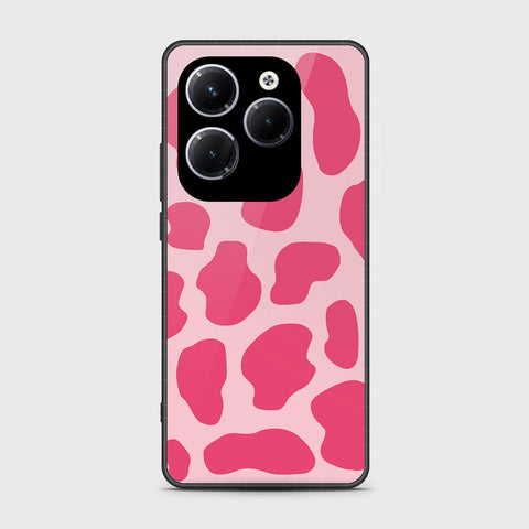 Infinix Hot 40 Pro Cover- Vanilla Dream Series - HQ Ultra Shine Premium Infinity Glass Soft Silicon Borders Case