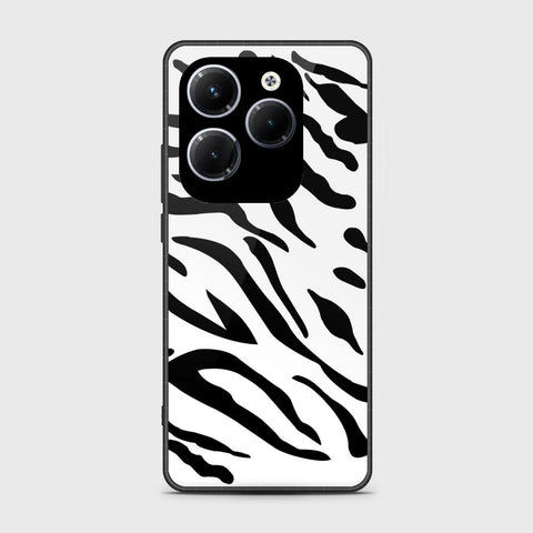 Infinix Hot 40 Pro Cover- Vanilla Dream Series - HQ Ultra Shine Premium Infinity Glass Soft Silicon Borders Case