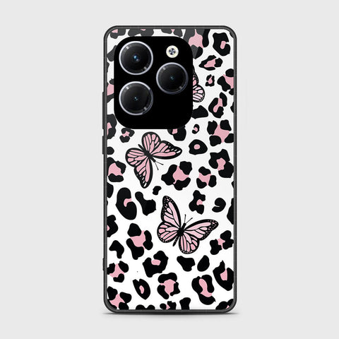 Infinix Hot 40 Pro Cover- Vanilla Dream Series - HQ Ultra Shine Premium Infinity Glass Soft Silicon Borders Case