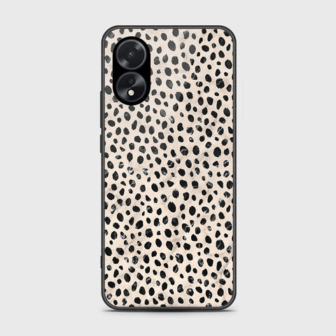 Oppo A18 Cover- Vanilla Dream Series - HQ Ultra Shine Premium Infinity Glass Soft Silicon Borders Case