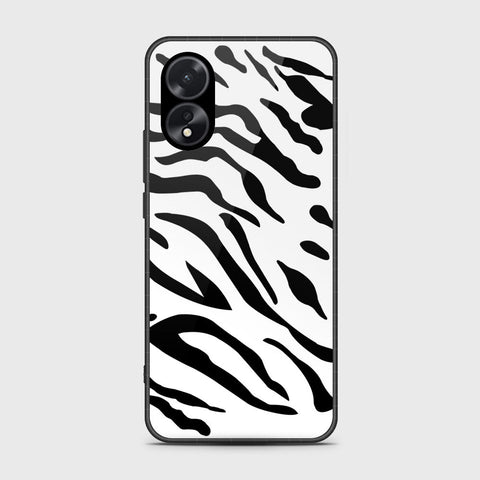 Oppo A18 Cover- Vanilla Dream Series - HQ Ultra Shine Premium Infinity Glass Soft Silicon Borders Case