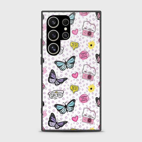Samsung Galaxy S24 Ultra Cover- Vanilla Dream Series - HQ Premium Shine Durable Shatterproof Case