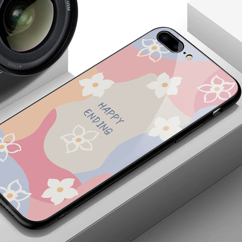 Oppo A18 Cover- Happy Series - HQ Ultra Shine Premium Infinity Glass Soft Silicon Borders Case