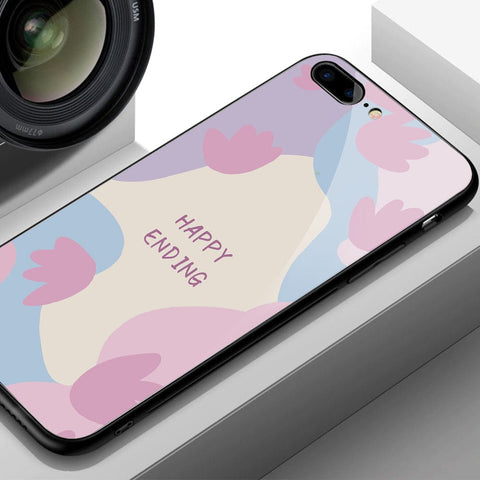 iPhone 13 Cover - Happy Series - HQ Ultra Shine Premium Infinity Glass Soft Silicon Borders Case (Fast Delivery)