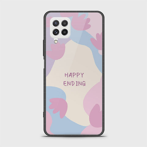 Samsung Galaxy M32 Cover - Happy Series - HQ Ultra Shine Premium Infinity Glass Soft Silicon Borders Case