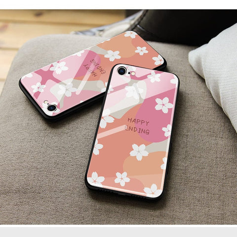 Samsung Galaxy A81 Cover - Happy Series - HQ Ultra Shine Premium Infinity Glass Soft Silicon Borders Case (Fast Delivery)