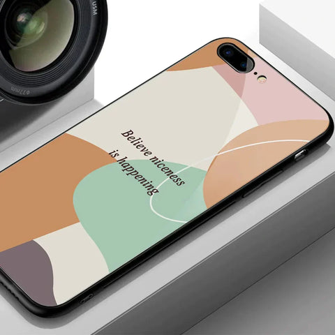 Oppo Reno8 Z Cover - Happy Series - HQ Ultra Shine Premium Infinity Glass Soft Silicon Borders Case (Fast Delivery)