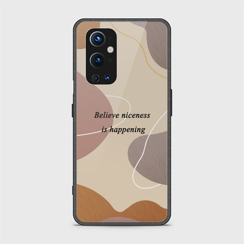 OnePlus 9 Pro Cover - Happy Series - D21 - HQ Ultra Shine Premium Infinity Glass Soft Silicon Borders Case ( Fast Delivery )