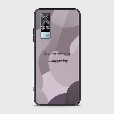 Vivo Y51a Cover - Happy Series - HQ Ultra Shine Premium Infinity Glass Soft Silicon Borders Case