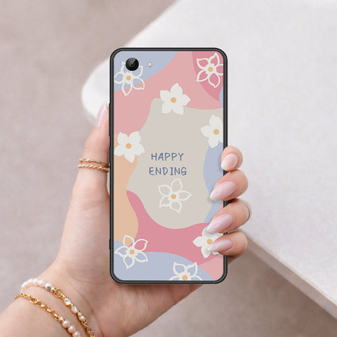 Vivo Y81 Cover - Happy Series - HQ Ultra Shine Premium Infinity Glass Soft Silicon Borders Case