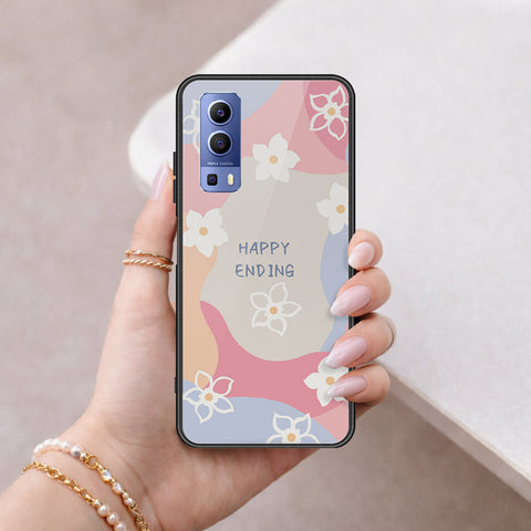 Vivo Y52 5G Cover - Happy Series - HQ Ultra Shine Premium Infinity Glass Soft Silicon Borders Case