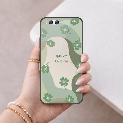 Xiaomi Mi 6 Cover - Happy Series - HQ Ultra Shine Premium Infinity Glass Soft Silicon Borders Case