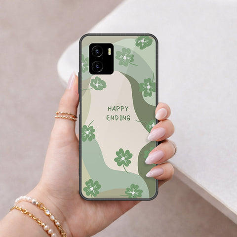 Vivo Y32t Cover - Happy Series - HQ Ultra Shine Premium Infinity Glass Soft Silicon Borders Case