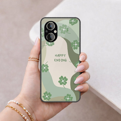 OnePlus Nord N20 5G Cover - Happy Series - HQ Ultra Shine Premium Infinity Glass Soft Silicon Borders Case
