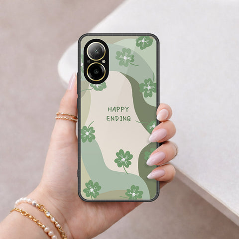 Realme C67 4G Cover - Happy Series - HQ Ultra Shine Premium Infinity Glass Soft Silicon Borders Case