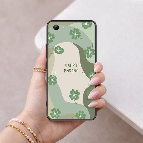 Vivo Y81 Cover - Happy Series - HQ Ultra Shine Premium Infinity Glass Soft Silicon Borders Case