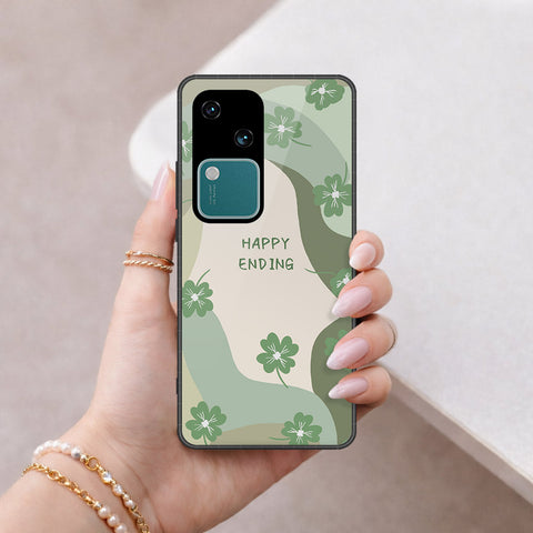 Vivo S18 Cover - Happy Series - HQ Ultra Shine Premium Infinity Glass Soft Silicon Borders Case