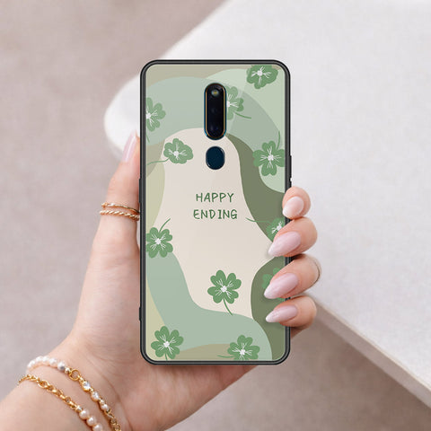 Huawei Honor Play 8A Cover - Happy Series - HQ Ultra Shine Premium Infinity Glass Soft Silicon Borders Case