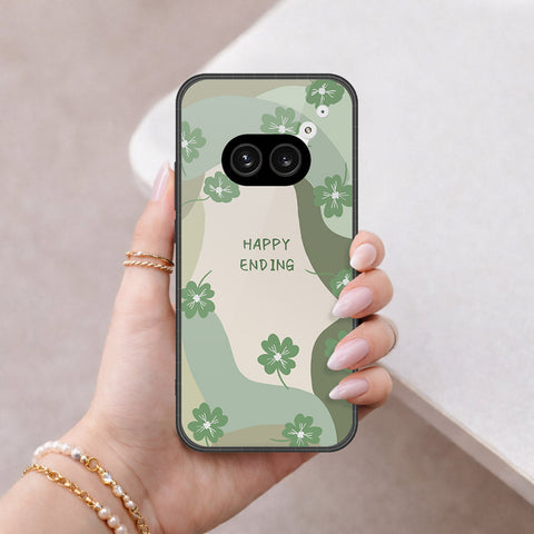 Nothing Phone 2a Cover - Happy Series - HQ Ultra Shine Premium Infinity Glass Soft Silicon Borders Case