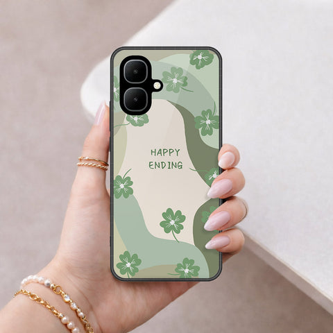 Infinix Pop 10 Cover - Happy Series - HQ Ultra Shine Premium Infinity Glass Soft Silicon Borders Case