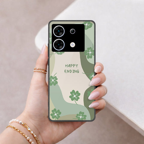 Infinix Zero 30 5G Cover - Happy Series - HQ Ultra Shine Premium Infinity Glass Soft Silicon Borders Case
