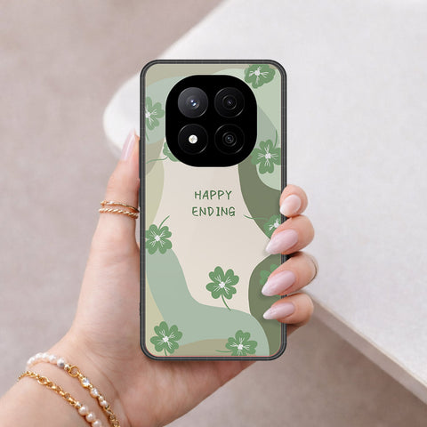 Xiaomi Poco X7 Cover - Happy Series - HQ Ultra Shine Premium Infinity Glass Soft Silicon Borders Case