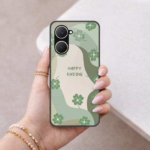 Vivo Y18 Cover - Happy Series - HQ Ultra Shine Premium Infinity Glass Soft Silicon Borders Case