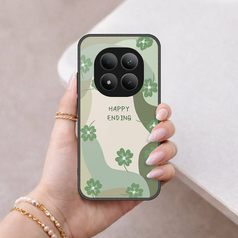 Xiaomi Redmi Note 15 Pro Plus Cover - Happy Series - HQ Ultra Shine Premium Infinity Glass Soft Silicon Borders Case