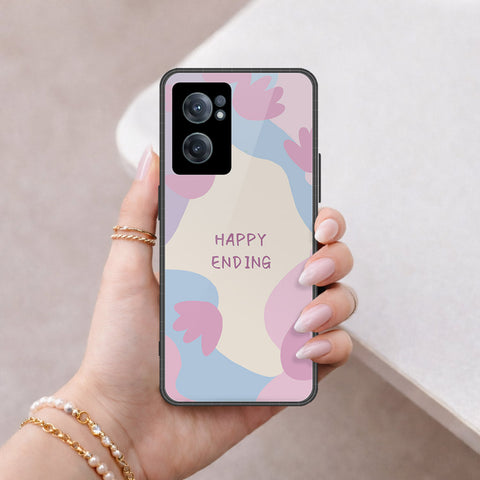 OnePlus Nord CE 2 5G Cover - Happy Series - HQ Ultra Shine Premium Infinity Glass Soft Silicon Borders Case