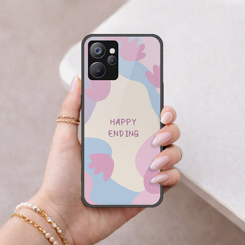 Realme 10 5G Cover - Happy Series - HQ Ultra Shine Premium Infinity Glass Soft Silicon Borders Case