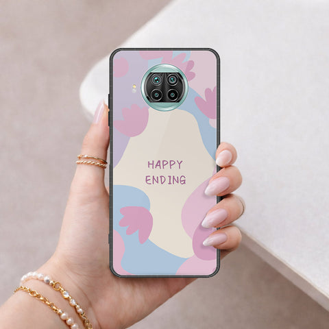 Xiaomi Redmi Note 9 Pro 5G Cover - Happy Series - HQ Ultra Shine Premium Infinity Glass Soft Silicon Borders Case