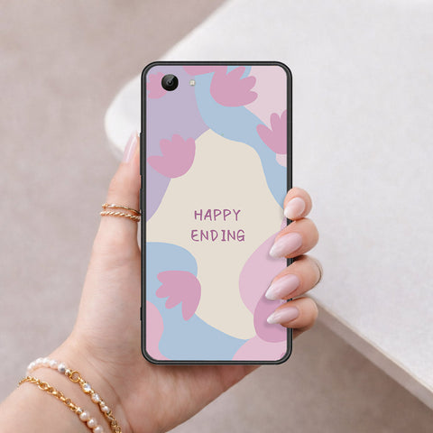 Vivo Y81 Cover - Happy Series - HQ Ultra Shine Premium Infinity Glass Soft Silicon Borders Case