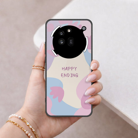 Nothing Phone 3a Pro Cover - Happy Series - HQ Ultra Shine Premium Infinity Glass Soft Silicon Borders Case