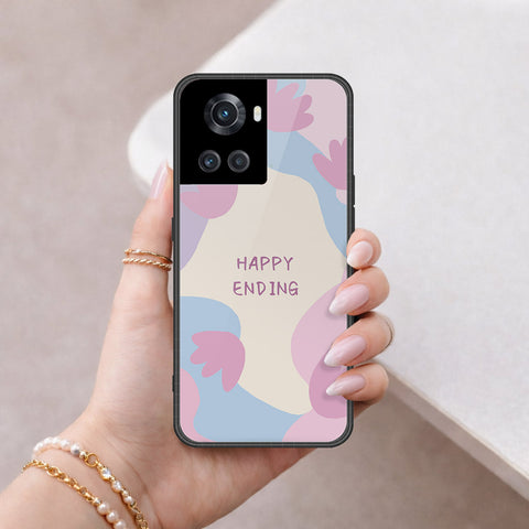 OnePlus 3T Cover - Happy Series - HQ Ultra Shine Premium Infinity Glass Soft Silicon Borders Case