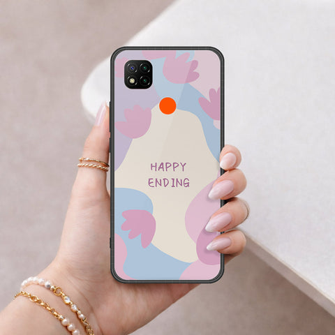 Xiaomi Poco C31 Cover - Happy Series - HQ Ultra Shine Premium Infinity Glass Soft Silicon Borders Case