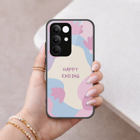 Realme C85 Pro Cover - Happy Series - HQ Ultra Shine Premium Infinity Glass Soft Silicon Borders Case