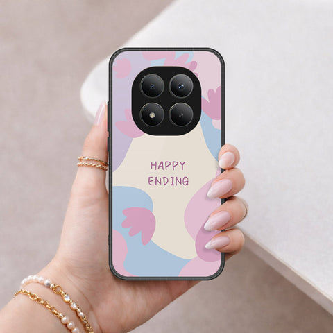 Xiaomi Redmi Note 15 Pro Plus Cover - Happy Series - HQ Ultra Shine Premium Infinity Glass Soft Silicon Borders Case