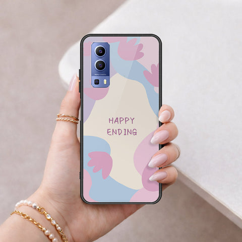 Vivo Y52 5G Cover - Happy Series - HQ Ultra Shine Premium Infinity Glass Soft Silicon Borders Case