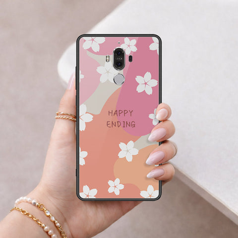 Huawei Mate 9 Cover - Happy Series - HQ Ultra Shine Premium Infinity Glass Soft Silicon Borders Case