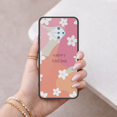 Vivo Y51 (2020 September) Cover - Happy Series - HQ Ultra Shine Premium Infinity Glass Soft Silicon Borders Case
