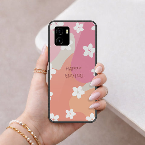 Vivo Y32t Cover - Happy Series - HQ Ultra Shine Premium Infinity Glass Soft Silicon Borders Case